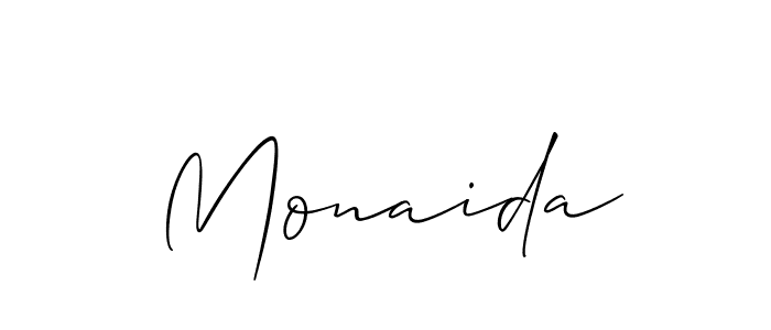 Monaida stylish signature style. Best Handwritten Sign (Allison_Script) for my name. Handwritten Signature Collection Ideas for my name Monaida. Monaida signature style 2 images and pictures png