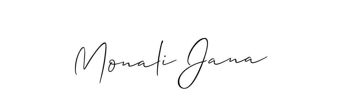 Best and Professional Signature Style for Monali Jana. Allison_Script Best Signature Style Collection. Monali Jana signature style 2 images and pictures png