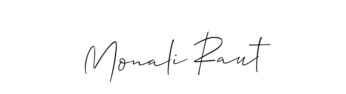 Check out images of Autograph of Monali Raut name. Actor Monali Raut Signature Style. Allison_Script is a professional sign style online. Monali Raut signature style 2 images and pictures png