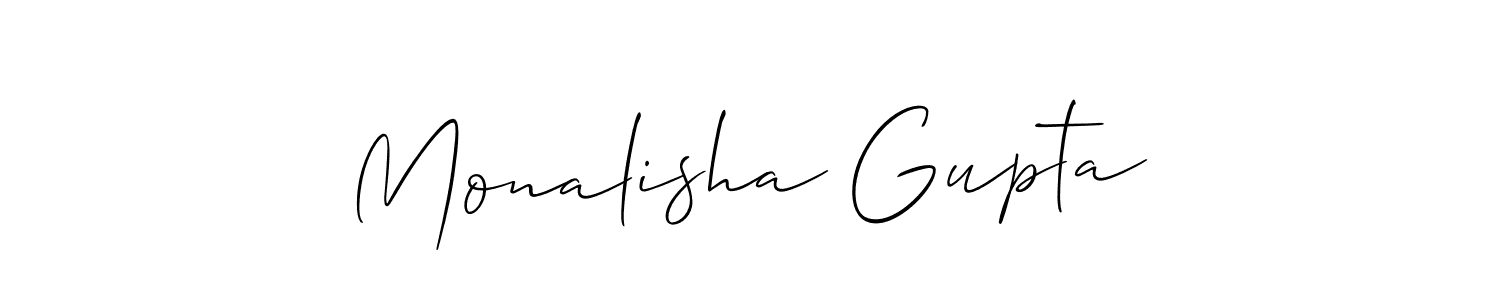 How to Draw Monalisha Gupta signature style? Allison_Script is a latest design signature styles for name Monalisha Gupta. Monalisha Gupta signature style 2 images and pictures png