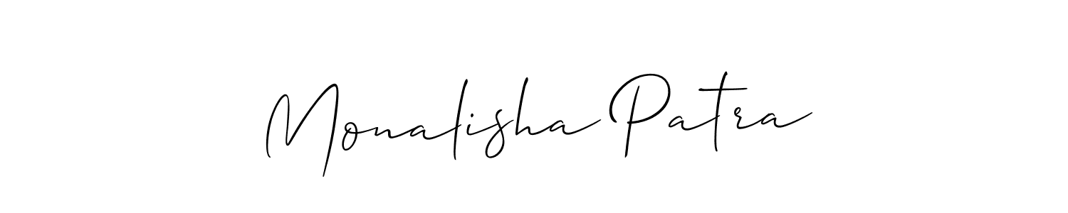 Make a beautiful signature design for name Monalisha Patra. Use this online signature maker to create a handwritten signature for free. Monalisha Patra signature style 2 images and pictures png