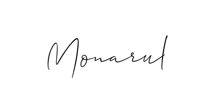 Monarul stylish signature style. Best Handwritten Sign (Allison_Script) for my name. Handwritten Signature Collection Ideas for my name Monarul. Monarul signature style 2 images and pictures png