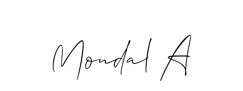 You can use this online signature creator to create a handwritten signature for the name Mondal A. This is the best online autograph maker. Mondal A signature style 2 images and pictures png