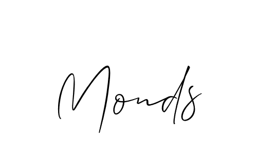 Also You can easily find your signature by using the search form. We will create Monds name handwritten signature images for you free of cost using Allison_Script sign style. Monds signature style 2 images and pictures png