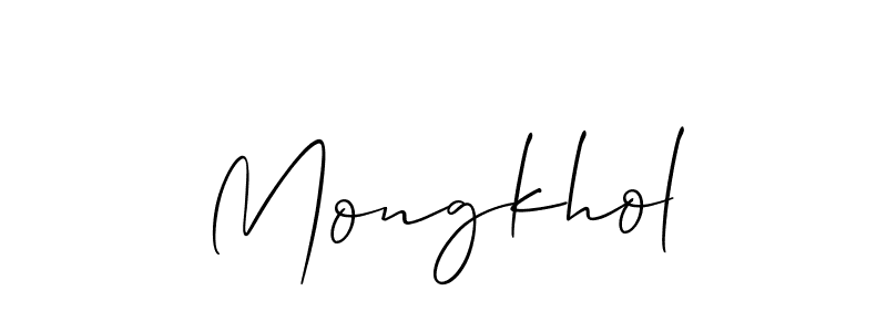 Best and Professional Signature Style for Mongkhol. Allison_Script Best Signature Style Collection. Mongkhol signature style 2 images and pictures png