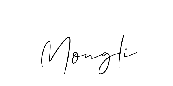 Check out images of Autograph of Mongli name. Actor Mongli Signature Style. Allison_Script is a professional sign style online. Mongli signature style 2 images and pictures png