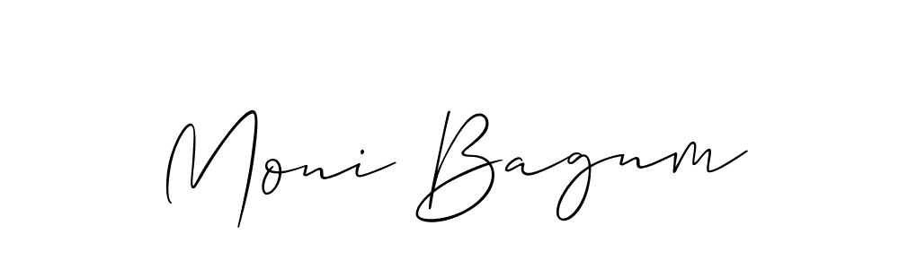Check out images of Autograph of Moni Bagnm name. Actor Moni Bagnm Signature Style. Allison_Script is a professional sign style online. Moni Bagnm signature style 2 images and pictures png