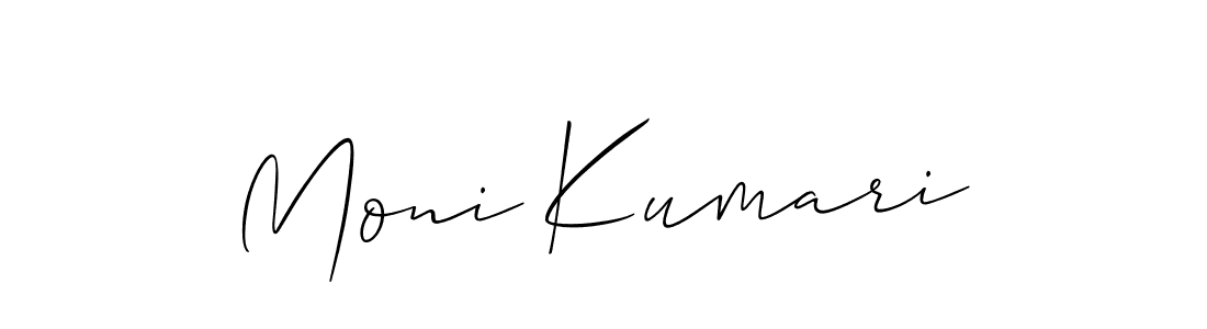 This is the best signature style for the Moni Kumari name. Also you like these signature font (Allison_Script). Mix name signature. Moni Kumari signature style 2 images and pictures png