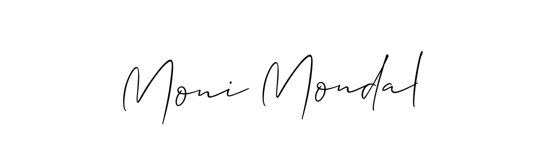 How to make Moni Mondal signature? Allison_Script is a professional autograph style. Create handwritten signature for Moni Mondal name. Moni Mondal signature style 2 images and pictures png