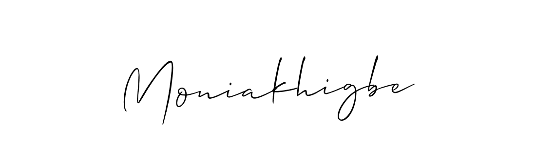 This is the best signature style for the Moniakhigbe name. Also you like these signature font (Allison_Script). Mix name signature. Moniakhigbe signature style 2 images and pictures png