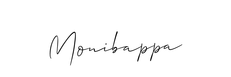 Allison_Script is a professional signature style that is perfect for those who want to add a touch of class to their signature. It is also a great choice for those who want to make their signature more unique. Get Monibappa name to fancy signature for free. Monibappa signature style 2 images and pictures png