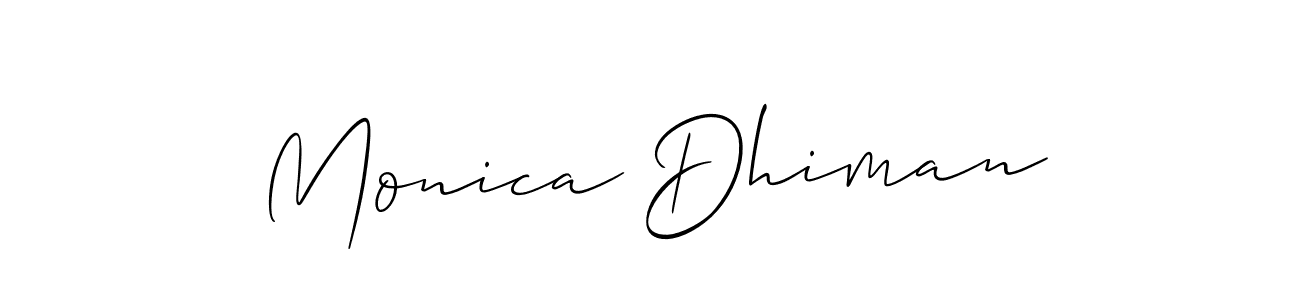 See photos of Monica Dhiman official signature by Spectra . Check more albums & portfolios. Read reviews & check more about Allison_Script font. Monica Dhiman signature style 2 images and pictures png
