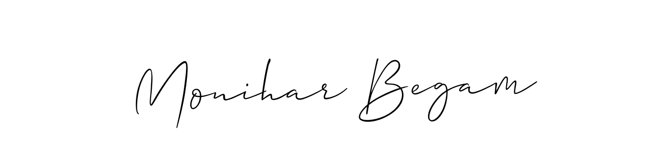 Once you've used our free online signature maker to create your best signature Allison_Script style, it's time to enjoy all of the benefits that Monihar Begam name signing documents. Monihar Begam signature style 2 images and pictures png