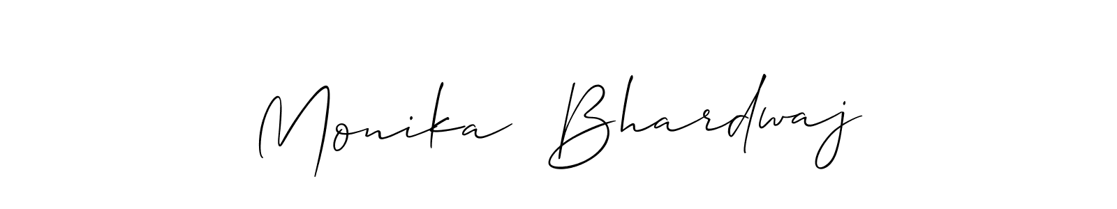 See photos of Monika  Bhardwaj official signature by Spectra . Check more albums & portfolios. Read reviews & check more about Allison_Script font. Monika  Bhardwaj signature style 2 images and pictures png