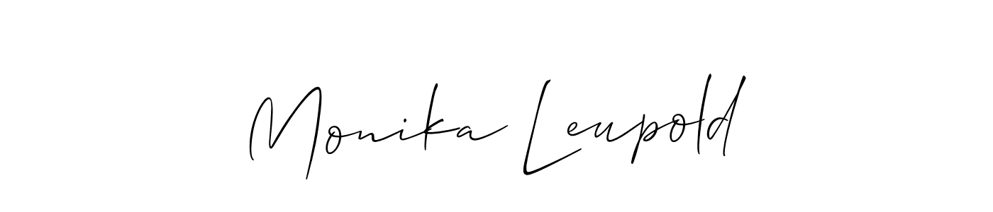 Once you've used our free online signature maker to create your best signature Allison_Script style, it's time to enjoy all of the benefits that Monika Leupold name signing documents. Monika Leupold signature style 2 images and pictures png