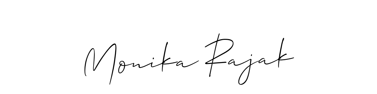 Once you've used our free online signature maker to create your best signature Allison_Script style, it's time to enjoy all of the benefits that Monika Rajak name signing documents. Monika Rajak signature style 2 images and pictures png