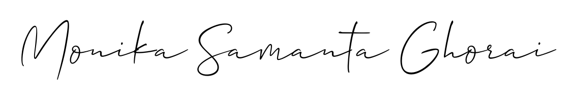 Discover the perfect balance of readability and style for Monika Samanta Ghorai with Allison_Script font. Create your dream signature today. Monika Samanta Ghorai signature style 2 images and pictures png