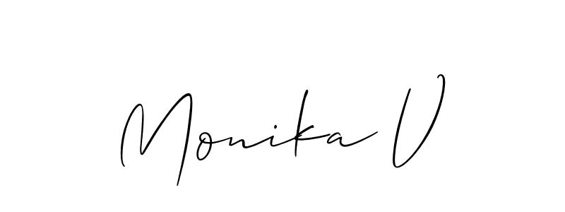 Here are the top 10 professional signature styles for the name Monika V. These are the best autograph styles you can use for your name. Monika V signature style 2 images and pictures png