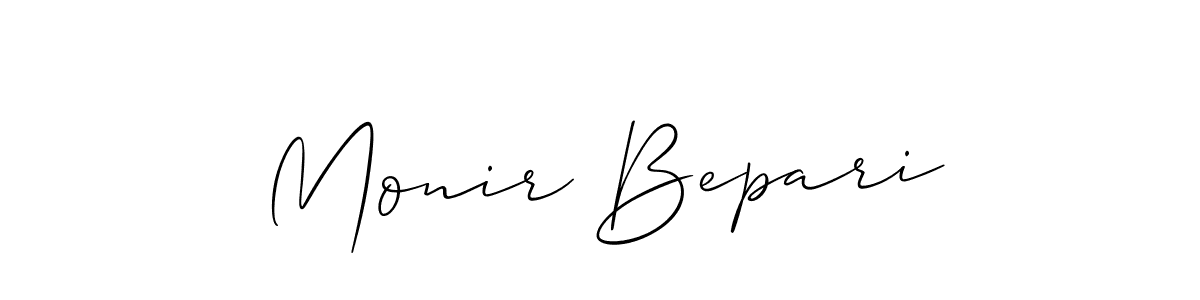Check out images of Autograph of Monir Bepari name. Actor Monir Bepari Signature Style. Allison_Script is a professional sign style online. Monir Bepari signature style 2 images and pictures png