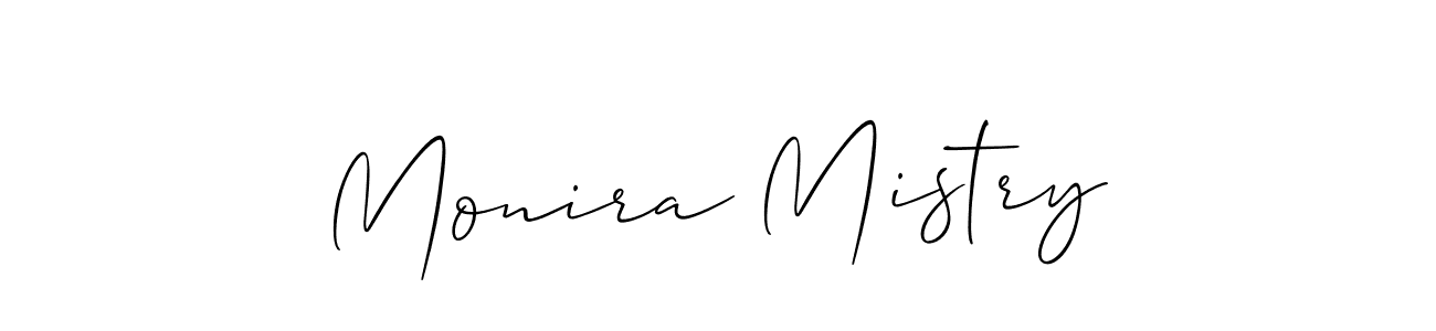 It looks lik you need a new signature style for name Monira Mistry. Design unique handwritten (Allison_Script) signature with our free signature maker in just a few clicks. Monira Mistry signature style 2 images and pictures png