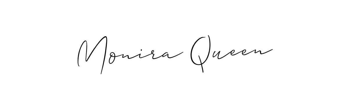 You can use this online signature creator to create a handwritten signature for the name Monira Queen. This is the best online autograph maker. Monira Queen signature style 2 images and pictures png