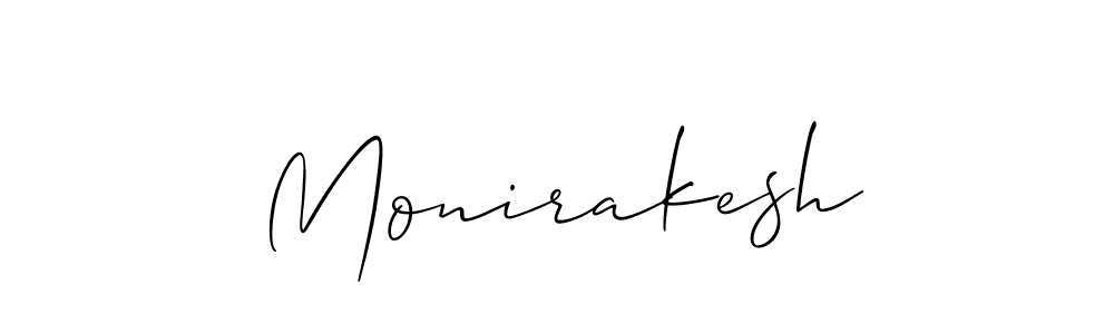 Make a short Monirakesh signature style. Manage your documents anywhere anytime using Allison_Script. Create and add eSignatures, submit forms, share and send files easily. Monirakesh signature style 2 images and pictures png