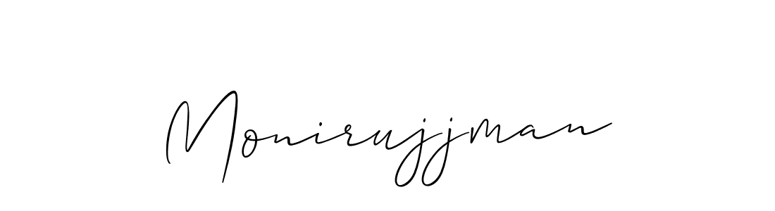 Monirujjman stylish signature style. Best Handwritten Sign (Allison_Script) for my name. Handwritten Signature Collection Ideas for my name Monirujjman. Monirujjman signature style 2 images and pictures png