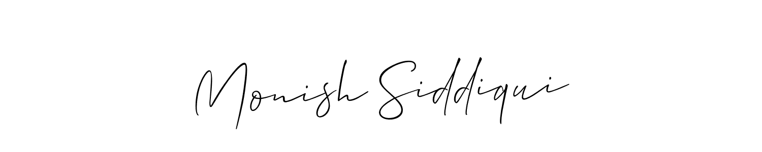 Once you've used our free online signature maker to create your best signature Allison_Script style, it's time to enjoy all of the benefits that Monish Siddiqui name signing documents. Monish Siddiqui signature style 2 images and pictures png