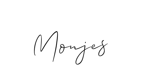 Check out images of Autograph of Monjes name. Actor Monjes Signature Style. Allison_Script is a professional sign style online. Monjes signature style 2 images and pictures png