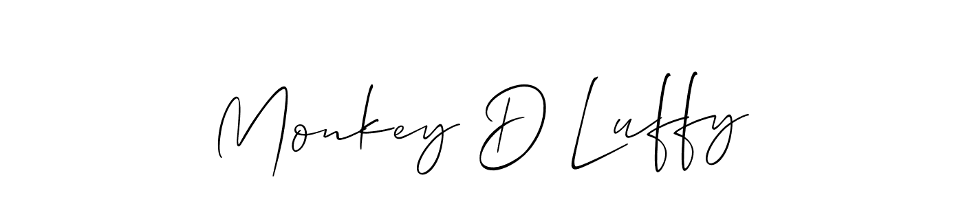 Use a signature maker to create a handwritten signature online. With this signature software, you can design (Allison_Script) your own signature for name Monkey D Luffy. Monkey D Luffy signature style 2 images and pictures png