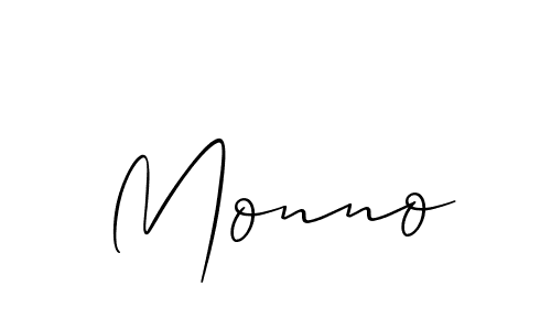 It looks lik you need a new signature style for name Monno. Design unique handwritten (Allison_Script) signature with our free signature maker in just a few clicks. Monno signature style 2 images and pictures png