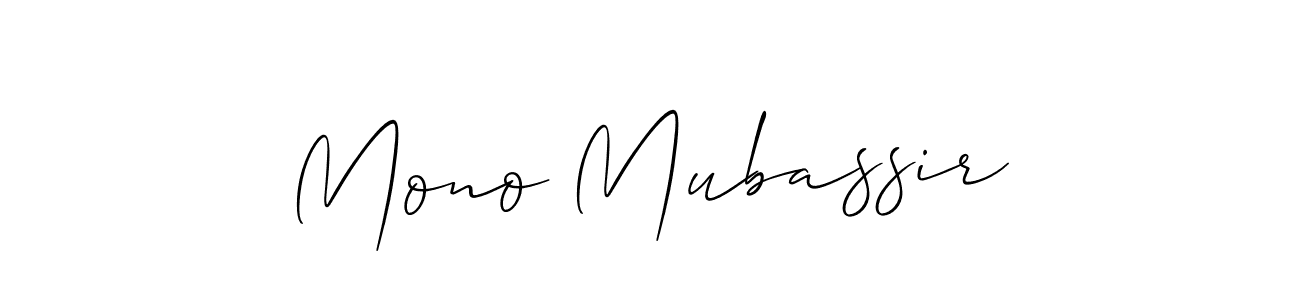 Check out images of Autograph of Mono Mubassir name. Actor Mono Mubassir Signature Style. Allison_Script is a professional sign style online. Mono Mubassir signature style 2 images and pictures png