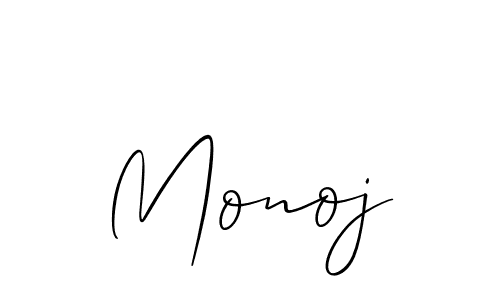 You should practise on your own different ways (Allison_Script) to write your name (Monoj) in signature. don't let someone else do it for you. Monoj signature style 2 images and pictures png