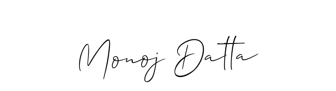 Similarly Allison_Script is the best handwritten signature design. Signature creator online .You can use it as an online autograph creator for name Monoj Datta. Monoj Datta signature style 2 images and pictures png