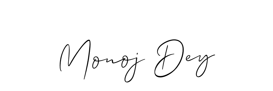 Best and Professional Signature Style for Monoj Dey. Allison_Script Best Signature Style Collection. Monoj Dey signature style 2 images and pictures png