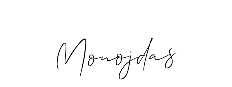 Once you've used our free online signature maker to create your best signature Allison_Script style, it's time to enjoy all of the benefits that Monojdas name signing documents. Monojdas signature style 2 images and pictures png