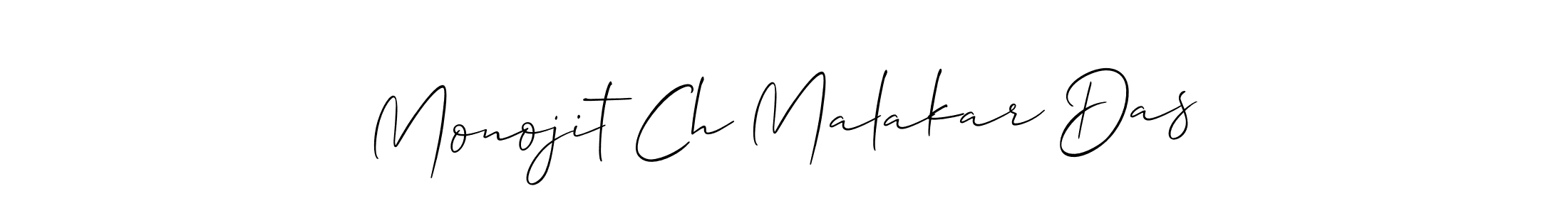 Allison_Script is a professional signature style that is perfect for those who want to add a touch of class to their signature. It is also a great choice for those who want to make their signature more unique. Get Monojit Ch Malakar Das name to fancy signature for free. Monojit Ch Malakar Das signature style 2 images and pictures png