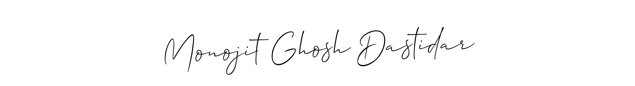Make a beautiful signature design for name Monojit Ghosh Dastidar. Use this online signature maker to create a handwritten signature for free. Monojit Ghosh Dastidar signature style 2 images and pictures png