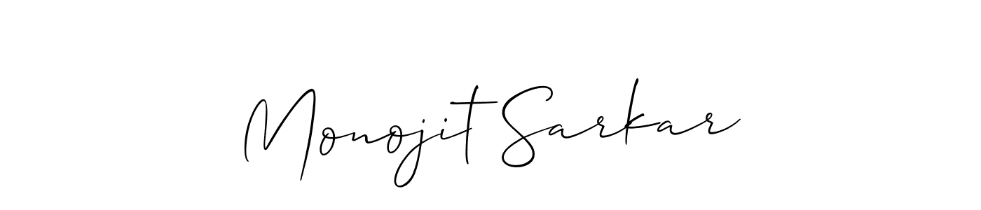 How to Draw Monojit Sarkar signature style? Allison_Script is a latest design signature styles for name Monojit Sarkar. Monojit Sarkar signature style 2 images and pictures png