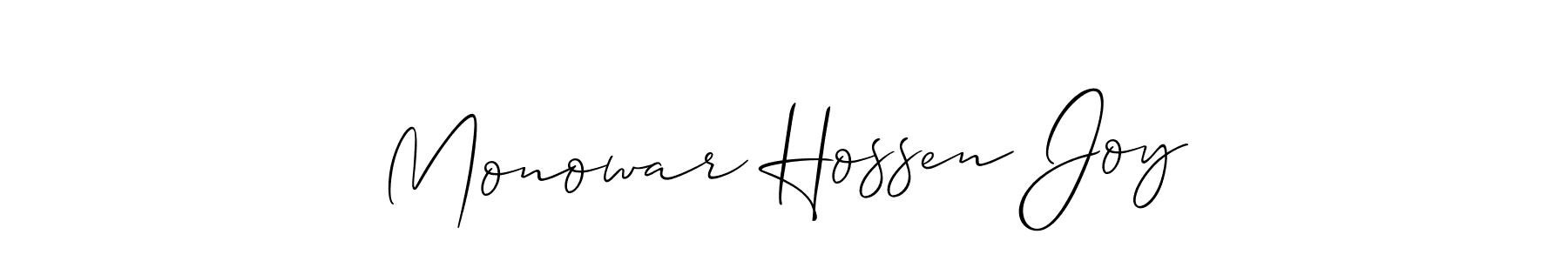 Check out images of Autograph of Monowar Hossen Joy name. Actor Monowar Hossen Joy Signature Style. Allison_Script is a professional sign style online. Monowar Hossen Joy signature style 2 images and pictures png