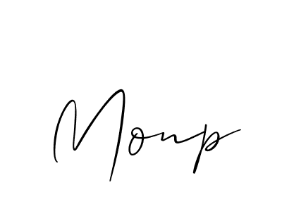 Similarly Allison_Script is the best handwritten signature design. Signature creator online .You can use it as an online autograph creator for name Monp. Monp signature style 2 images and pictures png