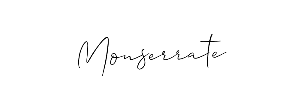 Make a short Monserrate signature style. Manage your documents anywhere anytime using Allison_Script. Create and add eSignatures, submit forms, share and send files easily. Monserrate signature style 2 images and pictures png