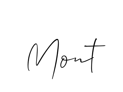 Best and Professional Signature Style for Mont. Allison_Script Best Signature Style Collection. Mont signature style 2 images and pictures png