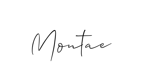 Best and Professional Signature Style for Montae. Allison_Script Best Signature Style Collection. Montae signature style 2 images and pictures png