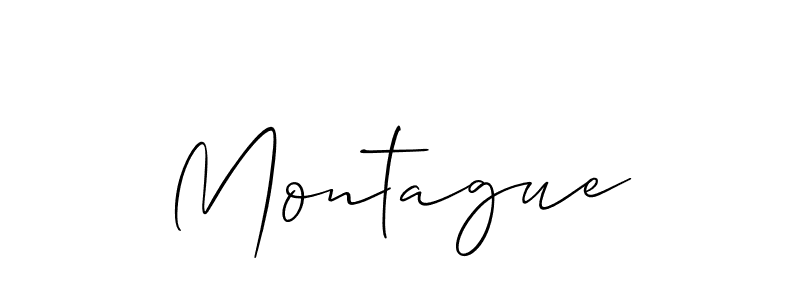 Allison_Script is a professional signature style that is perfect for those who want to add a touch of class to their signature. It is also a great choice for those who want to make their signature more unique. Get Montague name to fancy signature for free. Montague signature style 2 images and pictures png