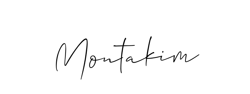 Also we have Montakim name is the best signature style. Create professional handwritten signature collection using Allison_Script autograph style. Montakim signature style 2 images and pictures png