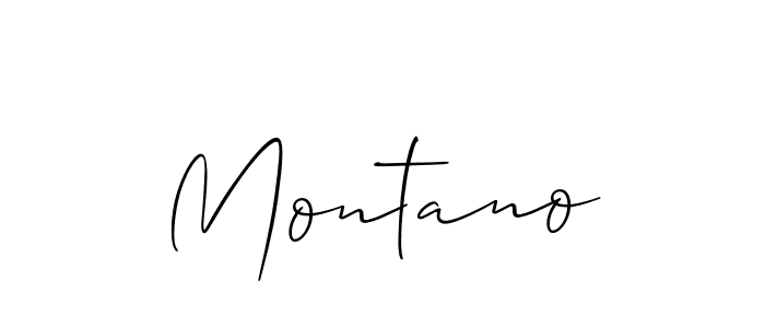 Make a short Montano signature style. Manage your documents anywhere anytime using Allison_Script. Create and add eSignatures, submit forms, share and send files easily. Montano signature style 2 images and pictures png
