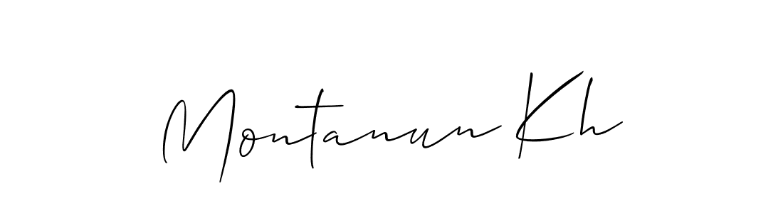 Check out images of Autograph of Montanun Kh name. Actor Montanun Kh Signature Style. Allison_Script is a professional sign style online. Montanun Kh signature style 2 images and pictures png