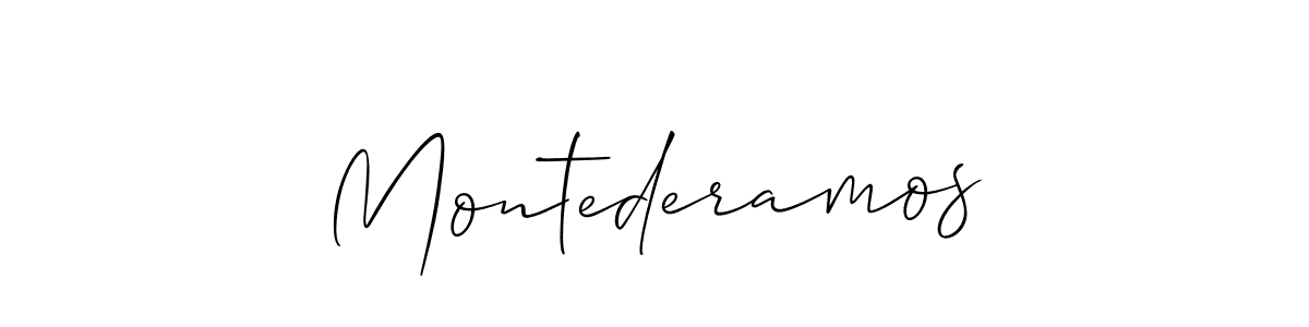 Make a beautiful signature design for name Montederamos. Use this online signature maker to create a handwritten signature for free. Montederamos signature style 2 images and pictures png