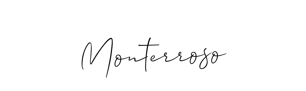 Also You can easily find your signature by using the search form. We will create Monterroso name handwritten signature images for you free of cost using Allison_Script sign style. Monterroso signature style 2 images and pictures png